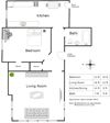 1 Bedroom - 1 Bathroom